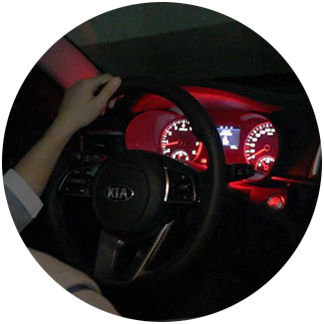 Taesu’s investigation about drivers’ emotional responses to in-car light